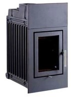 LEDA Kaminofen Kachelofeneinsatz Leda Diamant H10 7/9 kW 1003-01989