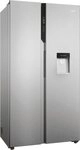 Haier Side-by-Side Front aus Edelstahl HSR5918DWMP, 177,5 cm hoch, 90,8 cm breit, Haier Side-by-Side Front aus Edelstahl HSR5918DWMP, 177,5 cm hoch, 90,8 cm breit,