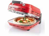 GOURMETmaxx Pizzaofen inkl. Pizzastein 400°C, Timerfunktion 3-4 Min Pizza...