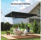Outsunny Pavillon-Ersatzdach Ersatzdach f&uuml;r Pergola, 2,5 x 2,55 m Pergola-Dach...
