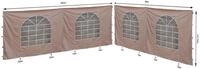 Quick Star Pavillonseitenteil 2 Seitenteile mit PVC Fenster f&uuml;r Pavillon Sahara