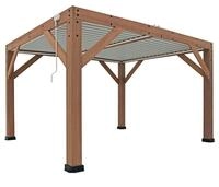 WESTMANN Pergola Karl, 100 % FSC&reg;-zertifiziertes Zedernholz, Dach aus Aluminium