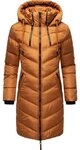 Marikoo Wintermantel Armasa modischer Damen Winter Steppmantel mit Kapuze