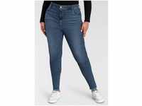Levi's® Plus Skinny-fit-Jeans 720 High-Rise mit hoher Leibhöhe, blau