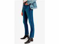 Levi's® High-waist-Jeans 724 HIGH RISE STRAIGHT, blau