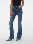 Vero Moda Bootcut-Jeans VMFLASH MR FLARED JEANS LI347 GA NOOS Baumwollmischung mit