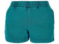 URBAN CLASSICS Sweatshorts Urban Classics Damen Ladies Stone Washed Shorts...