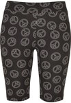 URBAN CLASSICS Fahrradhose Urban Classics Damen Ladies Soft AOP Cycle Shorts (1-tlg)