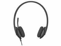 Logitech H340 PC-Headset (Stereo Kopfhörer mit Mikrofon für den Einsatz im...