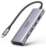 UGREEN Ugreen Multifunktions HUB USB USB-C 3x USB 3 2 Gen 1 HDMI 4K USB-Adapter