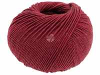 LANA GROSSA Cool Wool Seta 0010 burgund Häkelwolle, 160 m