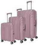 travelite Trolleyset Elvaa, 4 Rollen, (Set, 3 tlg)
