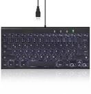 Perixx Perixx PERIBOARD-429 DE USB Tastatur Deutsch, QWERTZ Schwarz Beleuchte