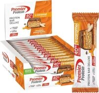 Premier Protein 12x50g Eiwei&szlig;riegel Bar Deluxe 40% Riegel, 12 er 12 St., 600 g
