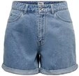 ONLY Jeansshorts ONLVEGA &ndash; Jeansshorts mit hohem Bund und Aufschlag Baumwolle,