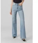 Vero Moda Weite Jeans VMTESSA HR WIDE JEANS RA339 GA NOOS Baumwolle mit...