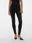 Vero Moda Skinny-fit-Jeans VMFLASH MR SKINNY JEANS LI111 NOOS Baumwollmischung mit