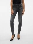 Vero Moda Skinny-fit-Jeans VMFLASH MR SKINNY JEANS LI213 NOOS Baumwollmischung mit