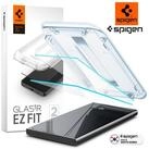 Spigen Displayschutzfolie 2x Displaychutz Glas f&uuml;r Samsung s24 Ultra Schutzglas