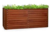 blumfeldt Hochbeet Rust Grow Hochbeet (2 St), Pflanzk&uuml;bel Outdoor Balkon au&szlig;en