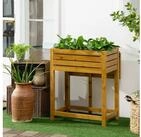 Outsunny Hochbeet Innenverkleidung aus Vlies (Gem&uuml;sebeet, 1 St.,...