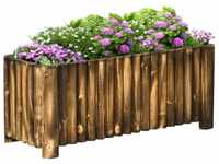 Outsunny Hochbeet Tannenholz 100 x 38,5 x 40 cm (845-101)