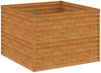 vidaXL Hochbeet Hochbeet 100x100x69 cm Cortenstahl (1 St)