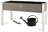 WONDERMAKE Hochbeet aus Holz f&uuml;r Garten Balkon Terrasse gro&szlig;, Pflanzkasten