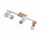 Lindby Deckenstrahler Vivica, Glas IP20, 3 x 40 W