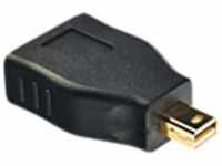 Lindy LINDY Mini DP an DP Adapter Stecker / Kupplung Computer-Kabel