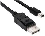CLUB3D Mini DisplayPort auf DisplayPort 1.4 HBR3 8K60Hz Kabel, 2 Meter Audio- &