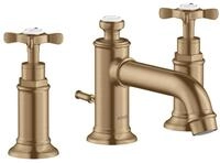 hansgrohe Waschtischarmatur Axor Montreux 30 3-Loch Kreuzgriff mit