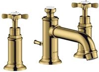 hansgrohe Waschtischarmatur Axor Montreux 30 3-Loch Kreuzgriff mit