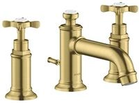 hansgrohe Waschtischarmatur Axor Montreux 30 3-Loch Kreuzgriff mit