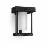 Philips Wandleuchte Solar Wandleuchte Camill UE 24 x 15 x 16,5 cm matt, Inkl.