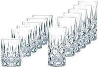Nachtmann Longdrinkglas Nachtmann Nobelesse Bargl&auml;ser-Set 12 tlg., Kristallglas