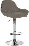 CLP Barhocker Barhocker Braga Stoff chrom