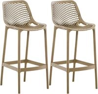CLP Barhocker Air (Set, 2er), aus Kunststoff, wetterfest, UV-best&auml;ndig