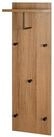 HAKU Garderobenst&auml;nder PARMA 9 Garderobe - eiche-schwarz - MDF, Metall - H....