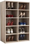 VCM Schuhregal Holz Regal Schuhschrank Schuhregal Hinsol M, 1-tlg.