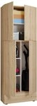 VCM Mehrzweckschrank Holz Besenschrank Staubsauger Putzschrank Lona S (1-St) VCM
