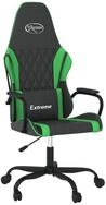 vidaXL Gaming-Stuhl Gaming-Stuhl mit Massagefunktion Schwarz und Gr&uuml;n...