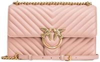 PINKO Umh&auml;ngetasche Classic DC Sheep Nappa Chevron, aus echtem Schafsleder