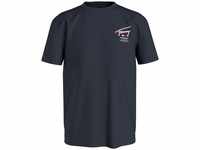 Tommy Jeans T-Shirt TJM REG 3D STREET SIGNTR TEE EXT mit Print auf dem Rücken