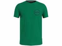Tommy Hilfiger T-Shirt HILFIGER ROUNDLE TEE, grün