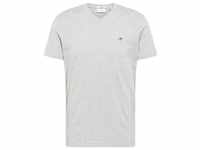 Gant T-Shirt (1-tlg), grau|rot