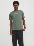Jack & Jones Rundhalsshirt JPRBLUARCHIE TEE CREW NECK mit Logo Print