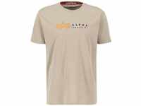 Alpha Industries T-Shirt ALPHA INDUSTRIES Men - T-Shirts Alpha Label T, gelb