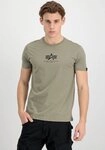Alpha Industries Rundhalsshirt Basic T ML Baumwolle, regular fit