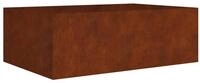 vidaXL Hochbeet Hochbeet 120x80x40 cm Cortenstahl (1 St)